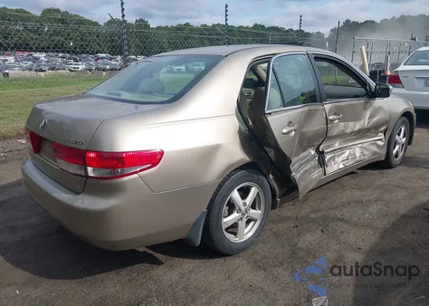 2003 Honda Accord 2.4 Ex from USA, damaged, VIN 1HGCM56623A072005